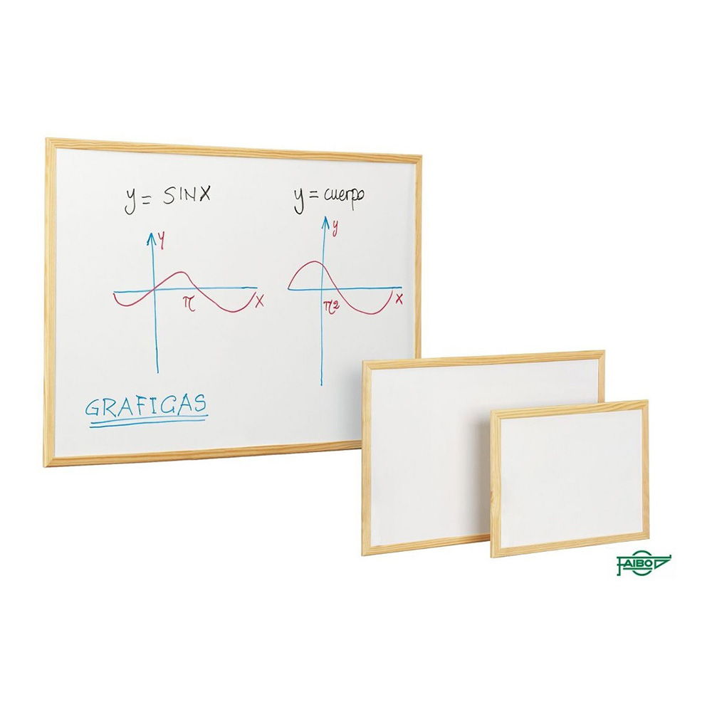 QUADRO-BRANCO ECONOMICA MOLDURA DE PINHO 40X60CM