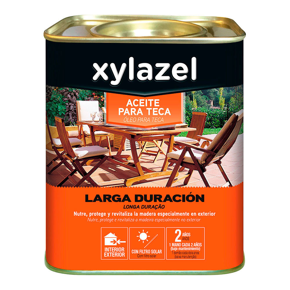 AZEITE PARA TECA LARGA DURAÇÃO COR NATURAL 0.750L 5396292