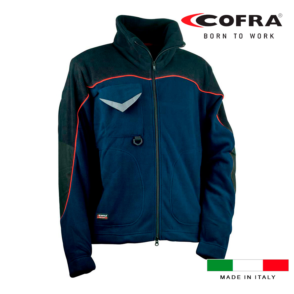 CASACO FORRO POLAR RIDER AZUL MARINHO PRETO  TAMANHO S