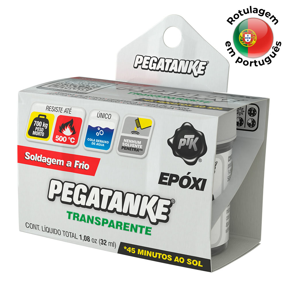 EPOXICO TRANSPARENTE 32ML. PORTUGUES