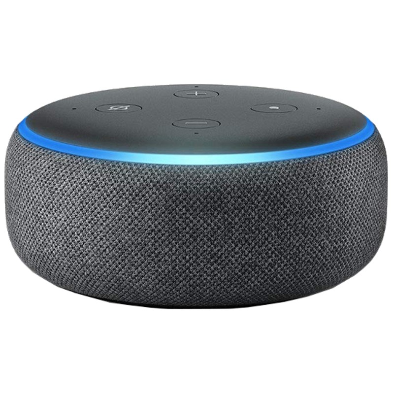 Echo Dot 3ª Geração Preto - Coluna Inteligente Alexa