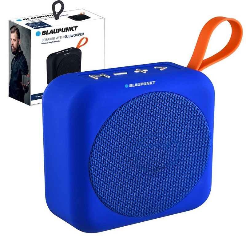 Coluna Portátil Bluetooth  3W - Azul