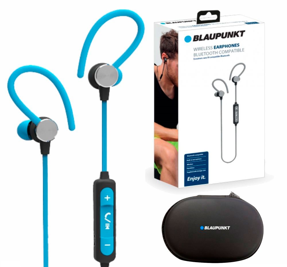 Headphones BLP4620 Bluetooth p/ Desporto (Azul) - 