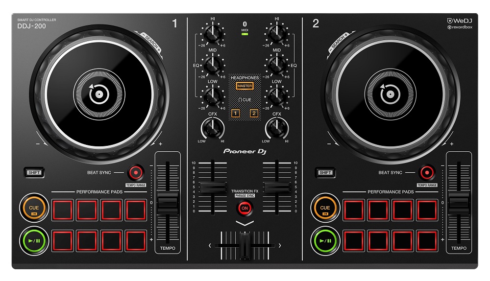 Controlador DDJ-200 Rekordbox  DJ