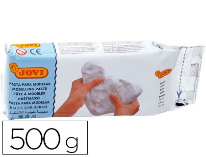 Pasta branca 500g (pasta para modelar)