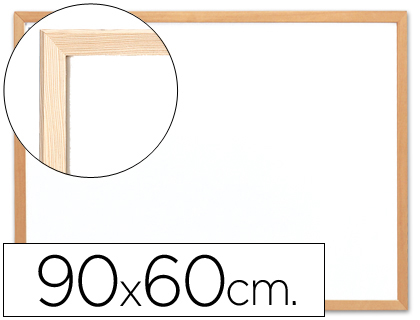 Quadro Branco  C/Caixilho Madeira 90X60 cm