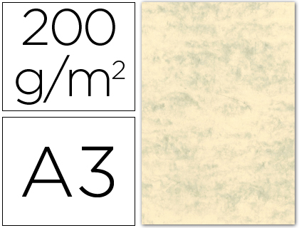 Cartolina Michel Marmoreada A3 200 Gr Cinza (100 Folhas)