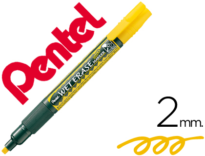 Marcador  Smw26 Wet Erase Amarelo