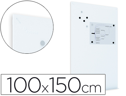 Quadro Branco 100X150cm com Sistema SKI WHITEBOARD