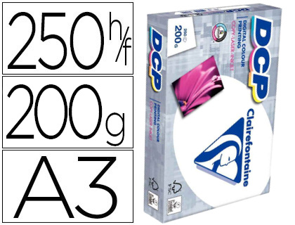 Papel Cópia  Branco DCP 200gr A3 250 Folhas