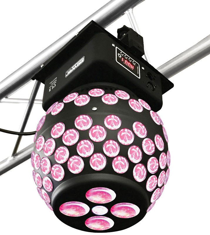 Bola Efeitos Disco LEDs 12W RGBW 4-EM-1 DMX - 