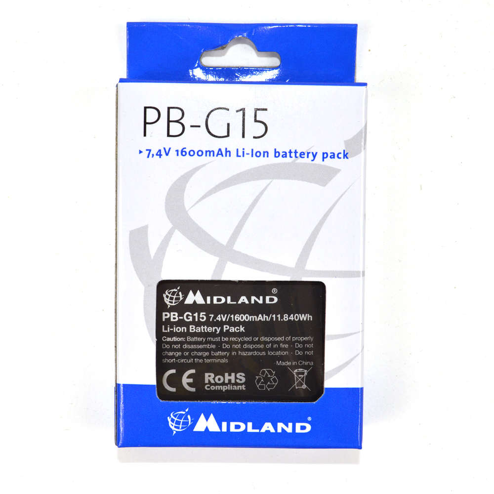 Bateria  PB-G15 Li-Ion 1600 mAh para G15 planta / G18 C1128 código