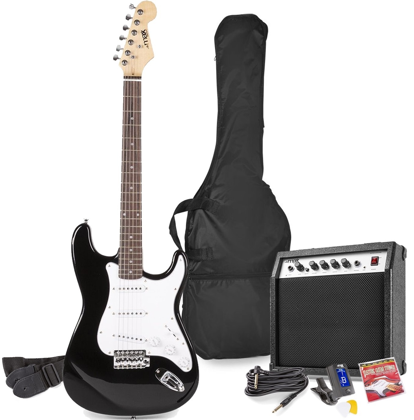 Pack GIGKIT Guitarra Eléctrica + Amplificador 6 40W (Preto) - 