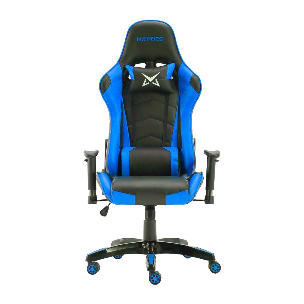 Cadeira Gaming  Osiris (Até 140 kg - Elevador a Gás Classe 4 - Preto e Azul)