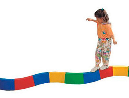 Caminho  p/ Equilibrio Semicircular Curvo Comprimento 30cm Caixa de 10 Unidades