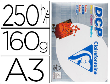 Papel Cópia  Branco DCP 160gr A3 250 Folhas