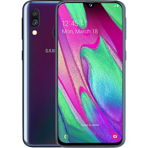 Smartphone  Galaxy A40 5.9 64GB Preto