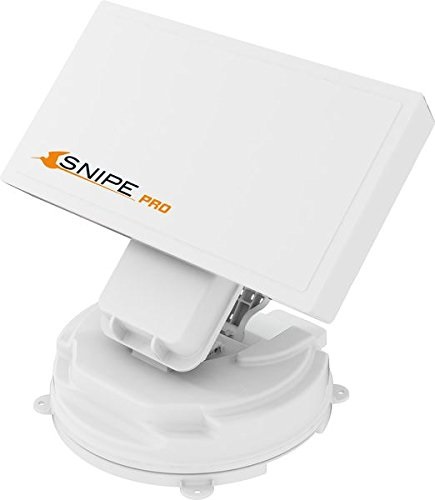 Antena Satélite Flat Home GPS AUTOMÁTICA/ROTATIVA (Single LNB) -  SNIPE PRO