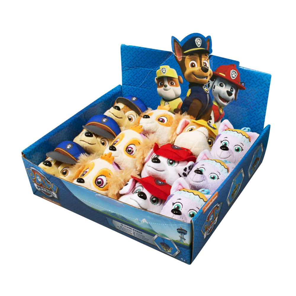 DIS Peluche Porta Moedas 17 cm Paw Patrol