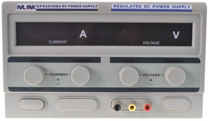 Fonte Alimentação 0-30V / 0-30A Duplo Mostrador - M-LINK