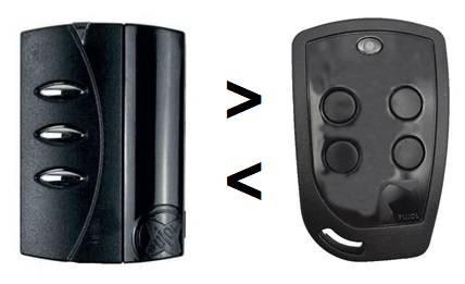 Comando ORIGINAL PUJOL VARIO 433,92 MHz Rolling Code (Preto) - P9EM4UB000