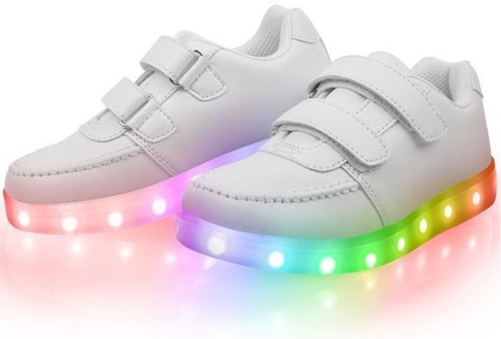 Sapatilhas DiscoSneakers c/ LEDs (Tamanho 26) - PartyFunLights